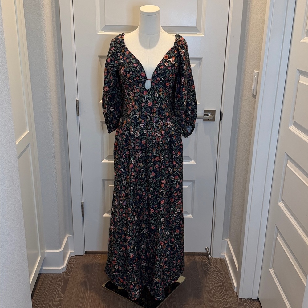FARM Rio Flower Garden Long Dress Size S - Picture 5 of 11